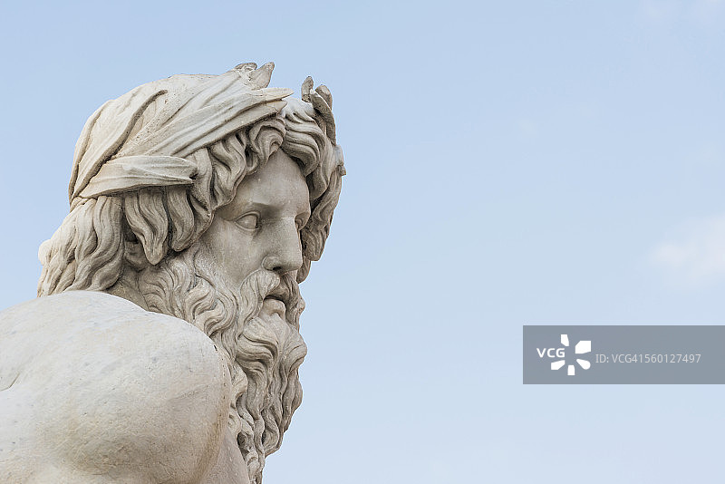 纳沃纳广场的海王星雕像图片素材