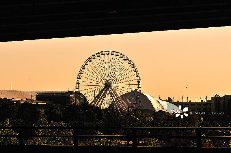 麦当劳摩天轮图片素材