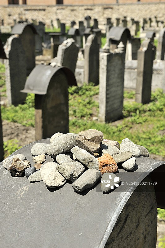 克拉科夫犹太人公墓图片素材