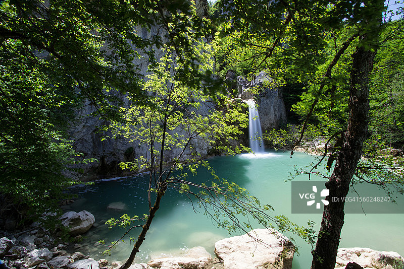 伊利卡瀑布图片素材