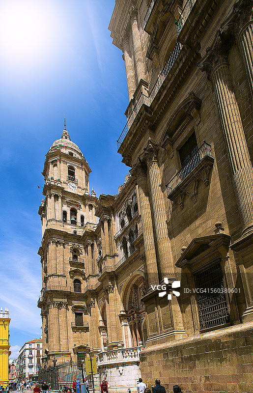 马拉加主教座堂“化身”图片素材