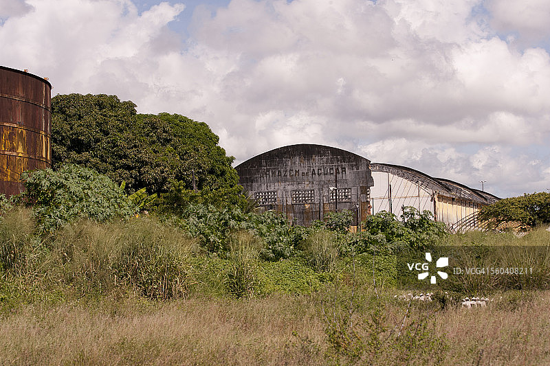 何塞·埃斯特利塔码头上的户外露台图片素材