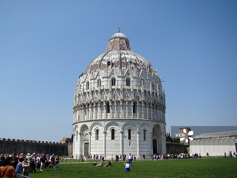 比萨洗礼堂图片素材