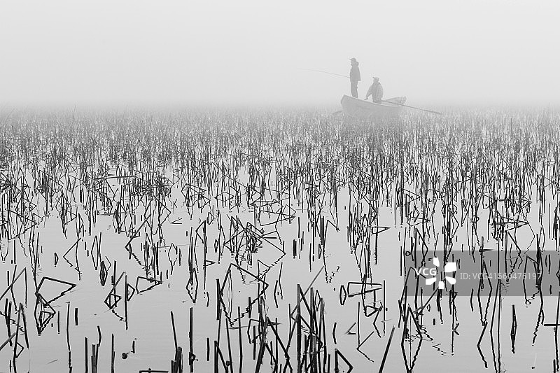 飞蝇钓鲈鱼图片素材