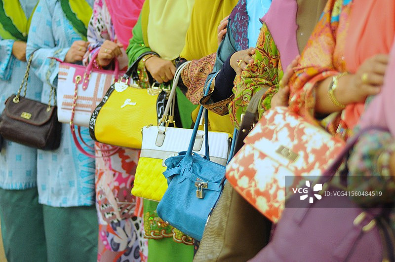 手提包和女人图片素材