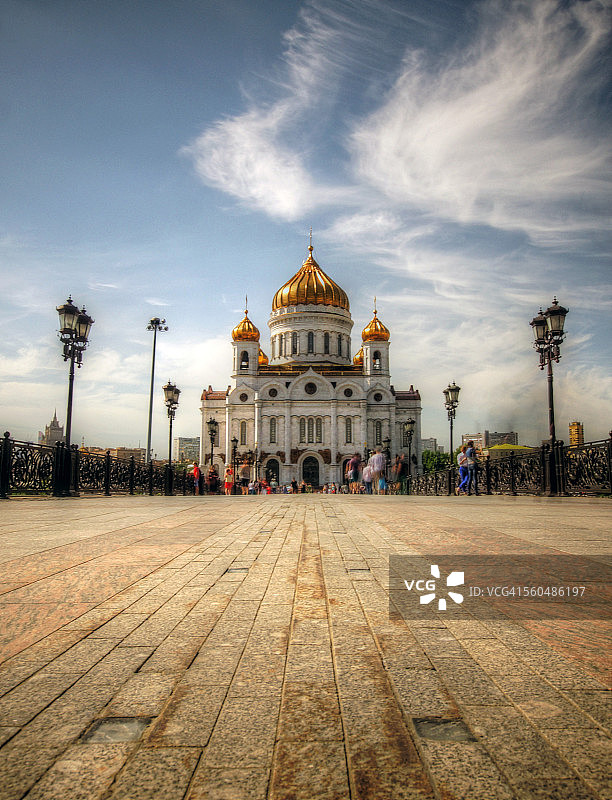 救世主基督主教座堂长曝光图片素材