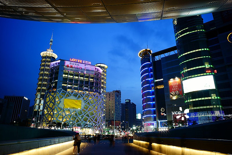 DDP周边夜景图片素材