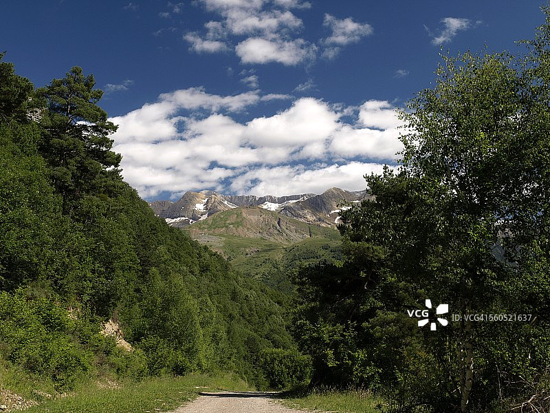 比利牛斯山脉图片素材