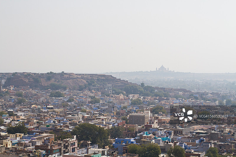 印度焦特布尔城市天际线图片素材