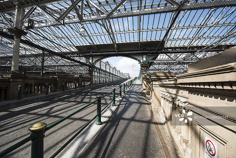 爱丁堡韦弗利火车站图片素材