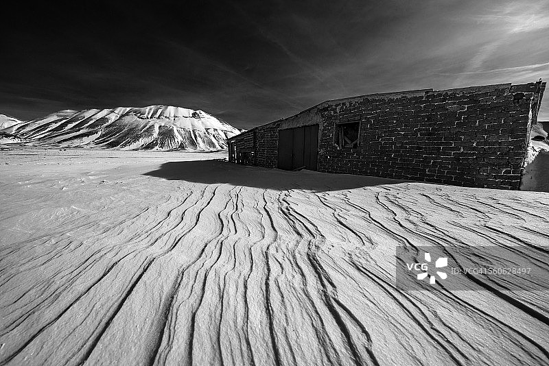 诺尔恰的卡斯特卢乔平原（意大利）图片素材