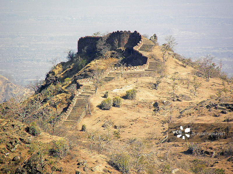印度境内的昆巴尔加尔山图片素材