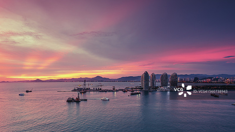 中国三亚凤凰岛图片素材