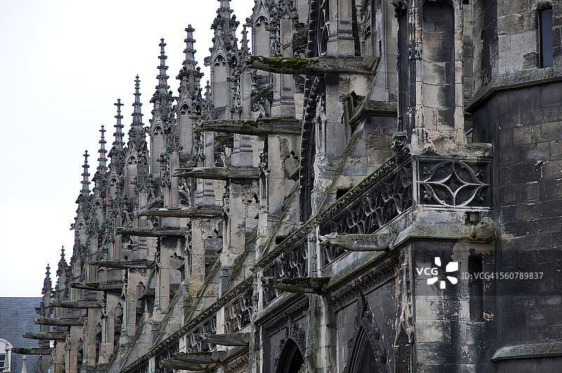 卡昂圣皮埃尔教堂图片素材