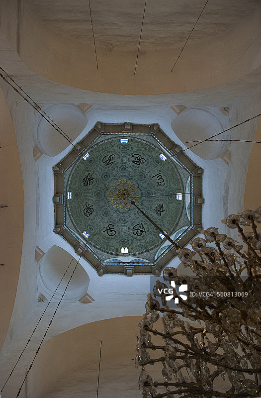 倭马亚清真寺天花板图片素材