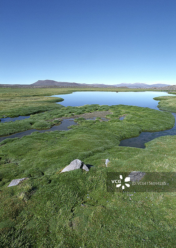 智利北部地区的景观图片素材