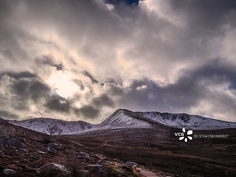 凯恩戈姆山全景图片素材