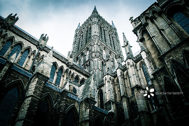 历史林肯大教堂图片素材