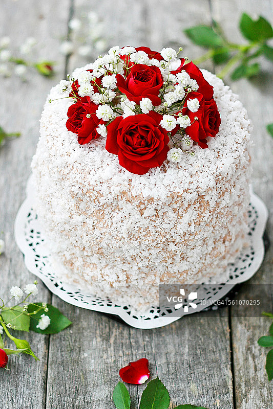 自制婚礼蛋糕图片素材