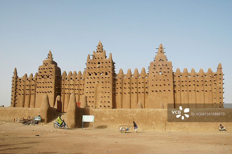 杰内大清真寺图片素材