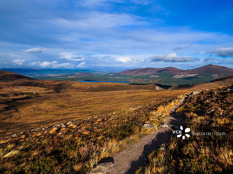 凯恩戈姆山全景图片素材