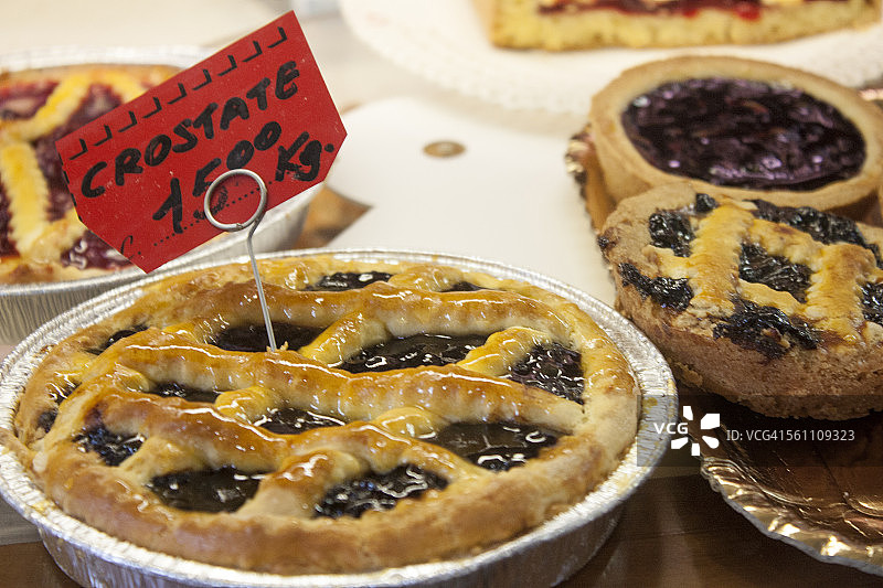 馅饼：樱桃派图片素材