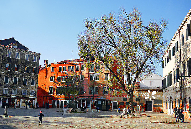 威尼斯新犹太人区广场图片素材