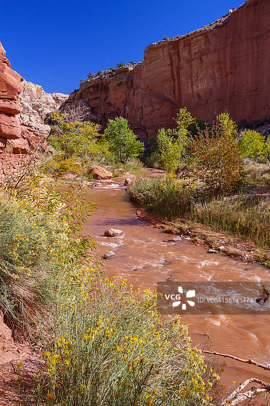 犹他州国会礁国家公园图片素材