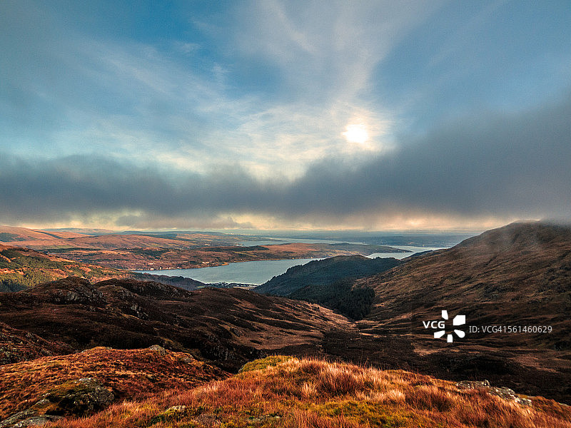 洛 Long 和克莱德全景图片素材