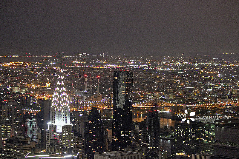 曼哈顿帝国大厦景观图片素材