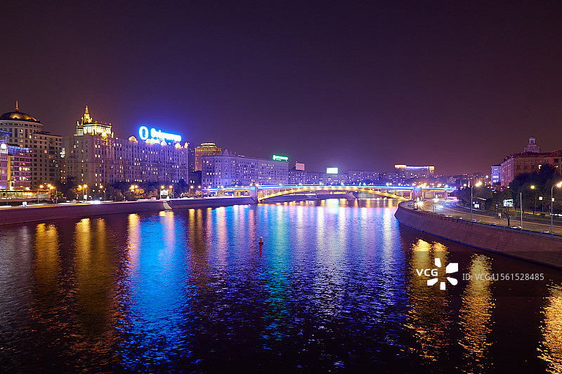 斯摩棱斯克地铁桥，莫斯科图片素材