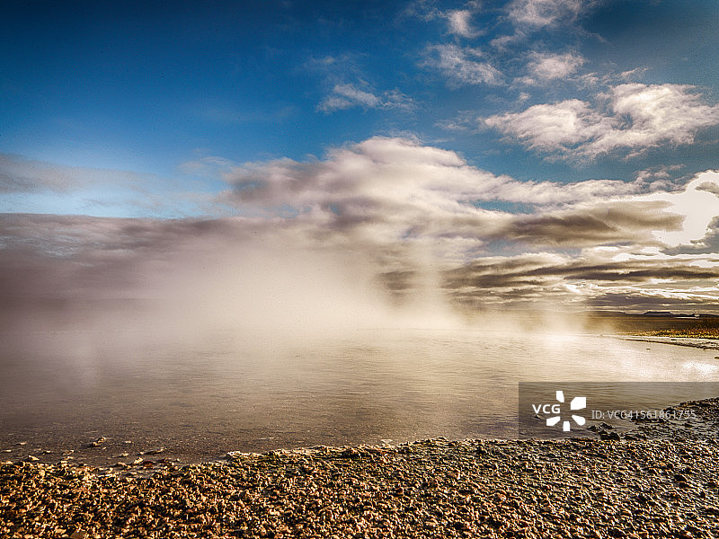 斯科加福斯瀑布特写图片素材