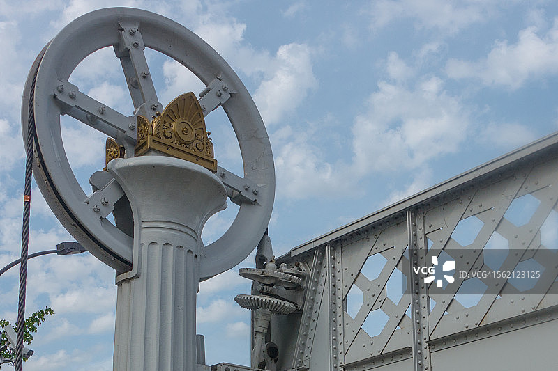 法国巴黎维莱特运河图片素材