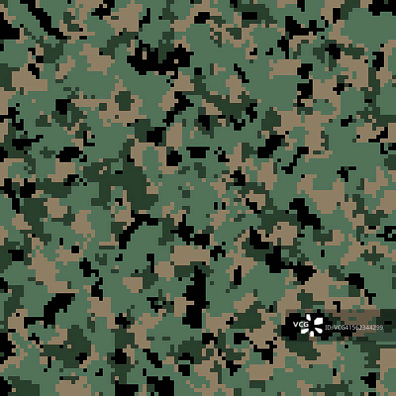 美国军队数码迷彩图案背景图片素材