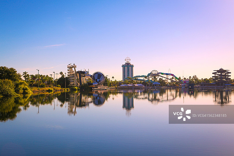 充满乐趣的奥兰多市图片素材