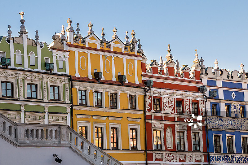 波兰扎莫希奇市图片素材