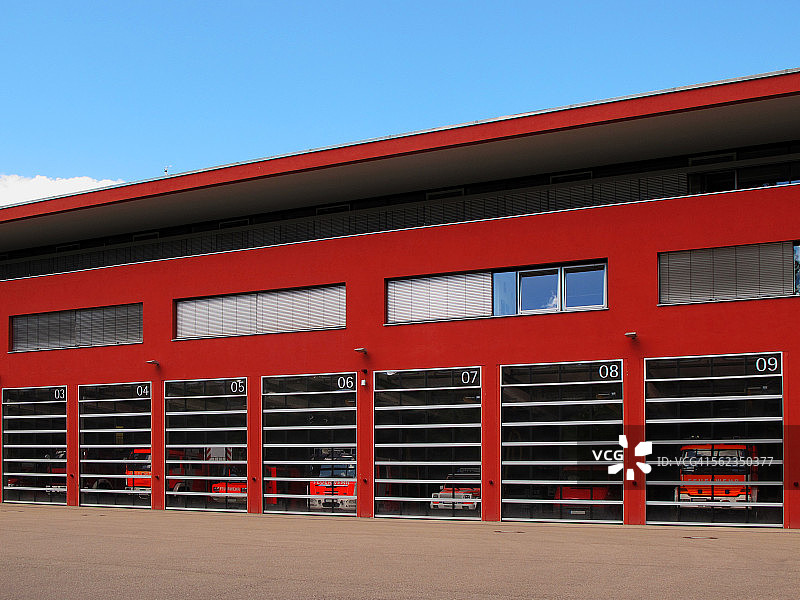 德国埃斯林根消防站图片素材