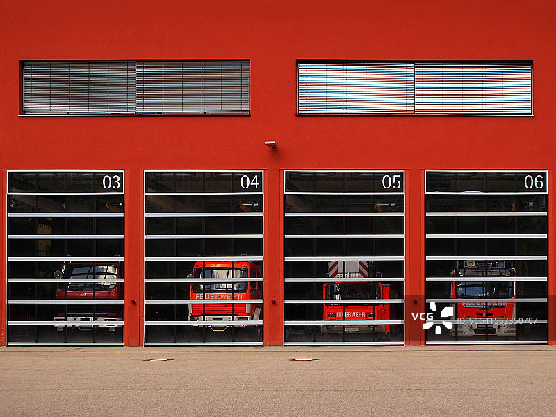 德国埃斯林根消防站图片素材