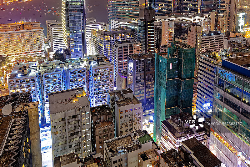 尖沙咀夜景图片素材