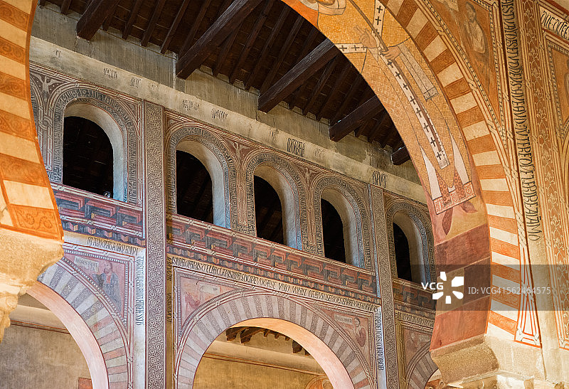 圣罗曼教堂穆德哈尔艺术景观图片素材