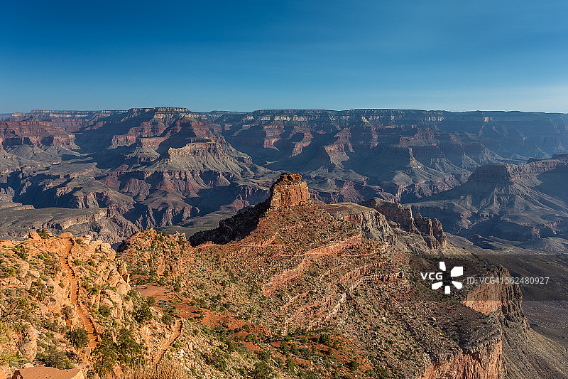 大峡谷的奥尼尔孤丘图片素材