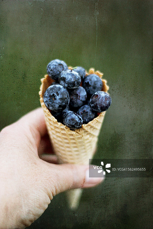 新鲜的蓝莓图片素材