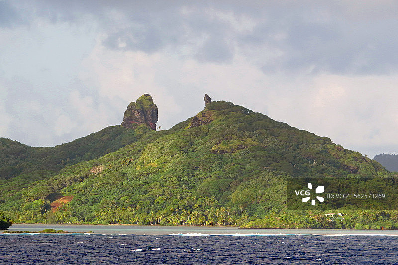 塔希提岛华欣图片素材