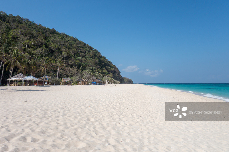 菲律宾长滩岛普卡海滩图片素材