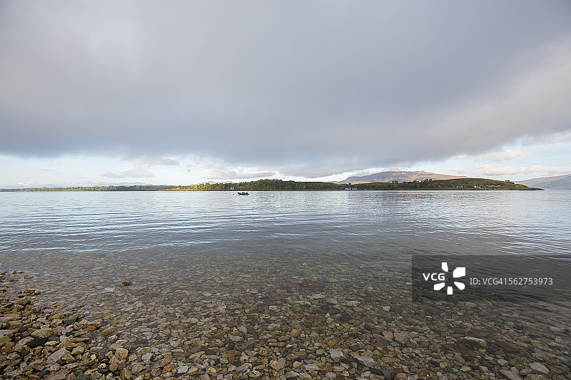 利斯莫尔岛，林内湖，苏格兰图片素材