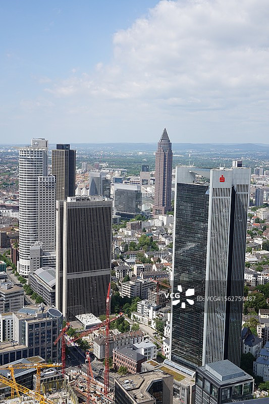 德国法兰克福的摩天大楼图片素材