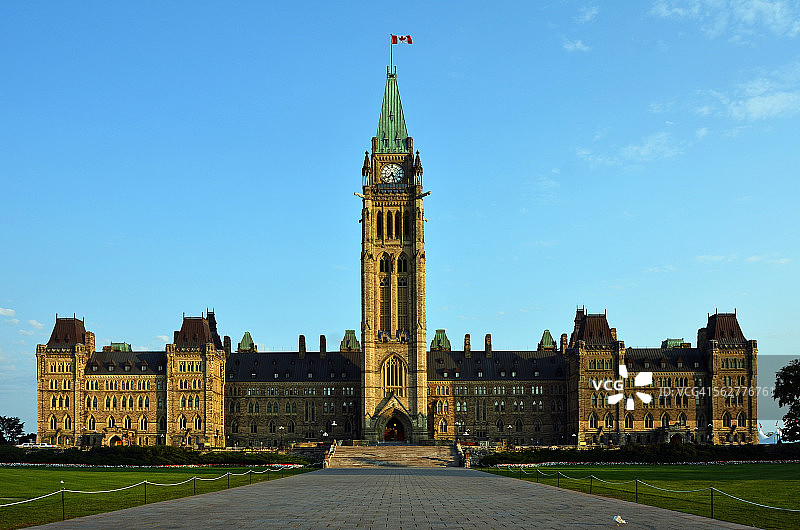 加拿大国会大厦图片素材