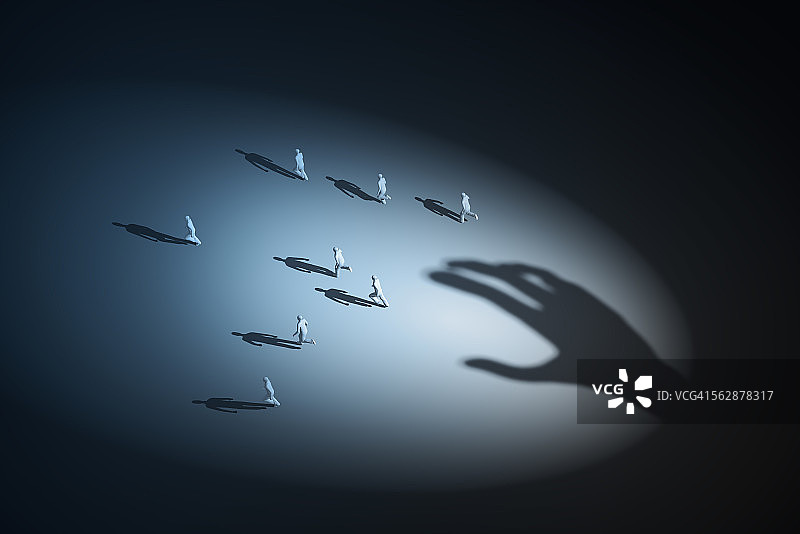 手和人物的影子图片素材