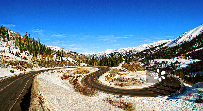 美国百万美元公路图片素材