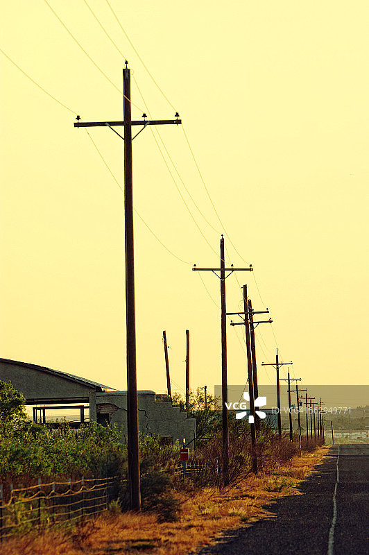 美国10号公路德克萨斯州段图片素材